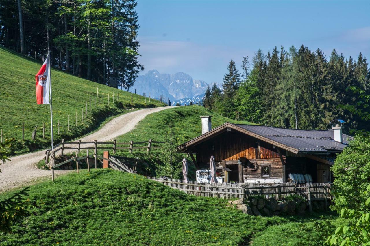 Frankenhof Pension Kössen Buitenkant foto
